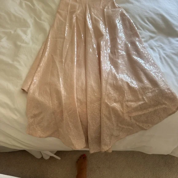 Alex Perry Gold Maxi Dress - Picture 10 of 11